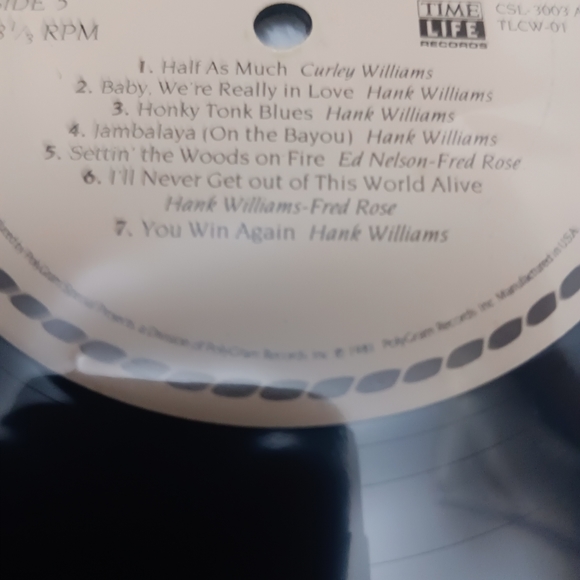 VTG. Hank Williams Country & Western Box Set (3) Time/Life - Picture 6 of 11